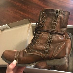 steve madden troopa combat boot